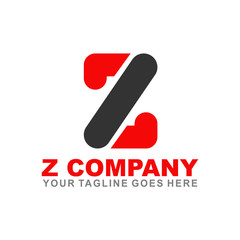 z letter logo design