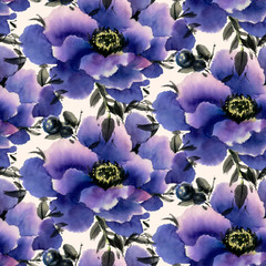 Watercolor flowers