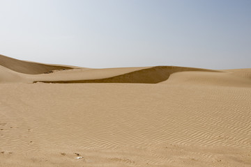 The Tunisian Sahara desert is a fantastic place for travelers and photographers, Africa