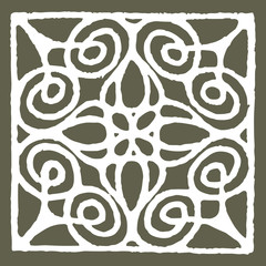 Vector floral design elements