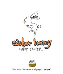 부활절 / 손으로 그린 부활절 일러스트