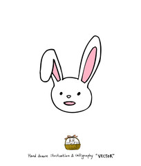 부활절 / 손으로 그린 부활절 일러스트