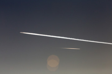 Begegnung am Himmel