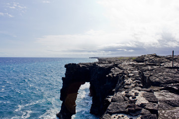 Küste auf Big Island, Hawaii
