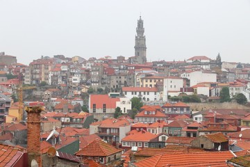 Obraz premium Porto in the rain
