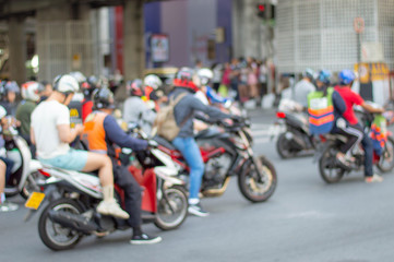 Fototapeta na wymiar motorcycles in a row