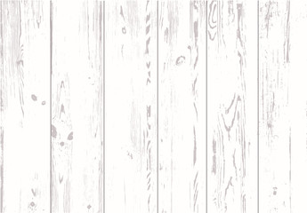 Vector light wood background table, top view. Rustic wooden wall texture. Surface with old natural wooden pattern. Wooden planks overlay texture for your design. Shabby chic background.