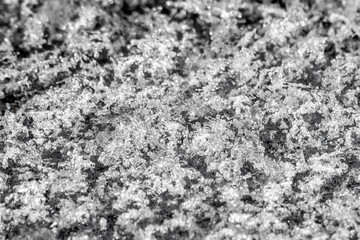 isolated texture of ice snow for mockup or background
