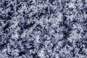 texture of blue ice snow for mockup or background