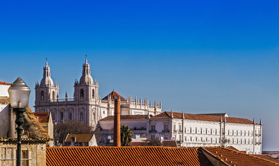 Obraz premium Kloster São Vicente de Fora in Lissabon