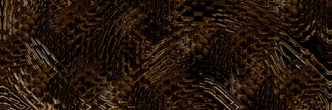 Modern design element. Geometric light. Abstract decorative texture. Gold texture.