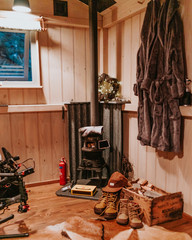 Inside Shepards Hut