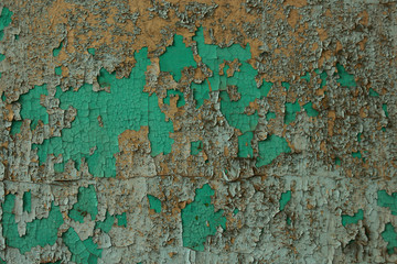 texture of the old wall. abandoned building, structure.