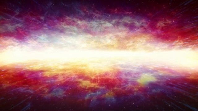 Massive Energy Ribbon In Space