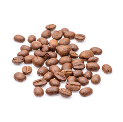 Coffee beans. Isolated on a white background