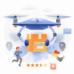 Drone Shipping Metaphor