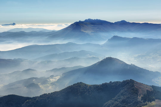 Amboto, Urkiola, Basque Country. Natural Park