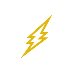 Bolt icon graphic design template vector