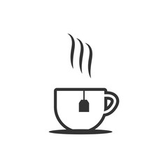 Tea icon graphic design template vector