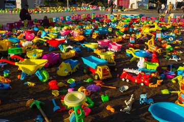 Play ground and toys