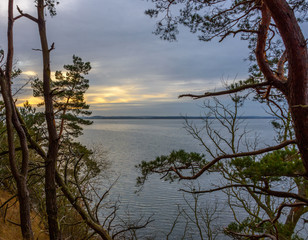 Achterwasser auf Usedom bei Gnitz und Krumminer Wiek 