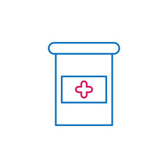 Medical, medicine colored icon. Element of medicine illustration. Signs and symbols icon can be used for web, logo, mobile app, UI, UX