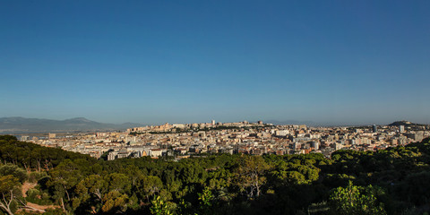 Fototapeta premium Panorama di Cagliari - Sardegna - Italia