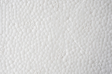 foam box texture background close up