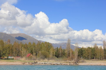 Issyk-Kul Mountain Clouds