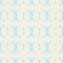 Seamless Snowflake Pattern