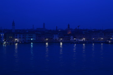 Fototapeta na wymiar night view of the Venice