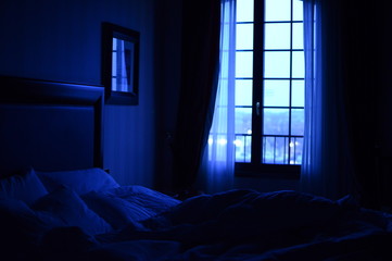 light in window