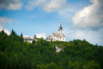 Fototapeta na wymiar Landscape view from Austrian