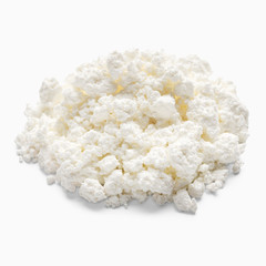 Cottage cheese pile