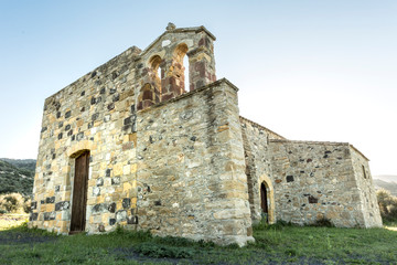 Fototapeta na wymiar Chiesa di San Domino - Genuri - Sardegna