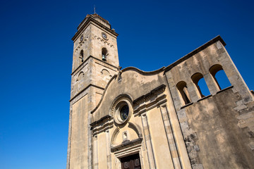 Fototapeta na wymiar Chiesa di San Bernardino - Mogoro (Oristano) - Sardegna - Italia