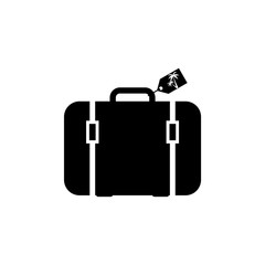 Luggage symbol, Bag tourist web icon