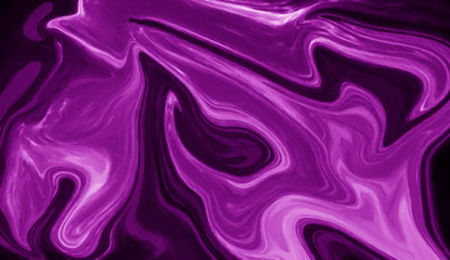 Acrylic Oil artistic colorful liquid wave pattern. Digital psychedelic art background.