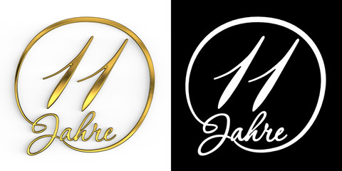 German Golden number eleven years