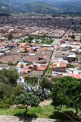 Cityscape in the Andes