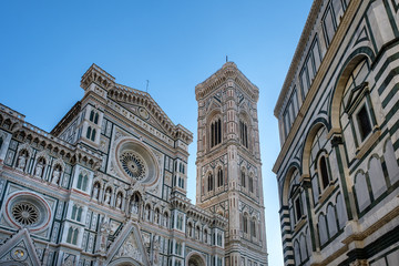 Fototapeta premium Firenze, duomo e battistero