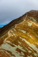 walking above clouds in slovakian Tatra mountains