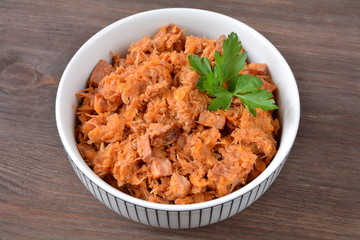 bigos z kiszonej kapusty