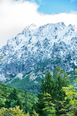 Naklejka premium Słowackie Tatry latem