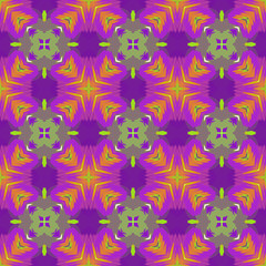 Seamless background pattern with a variety of multicolored lines.