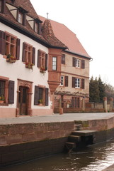 the City of Wissembourg in the French alsace,France,2008