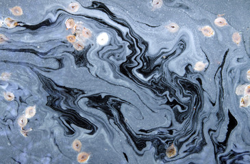 Pollen on the water