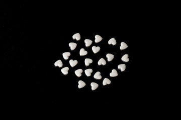 heart shaped pills