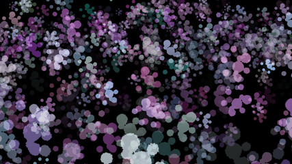 Background with paint. Divorces and drops. Periwinkles.