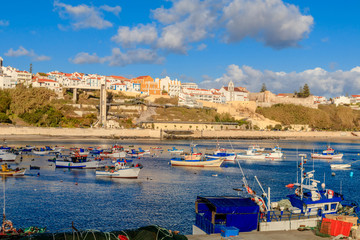 Vista da Cidade de Sines e da Praia Vasco da Gama, Alentejo, Portugal